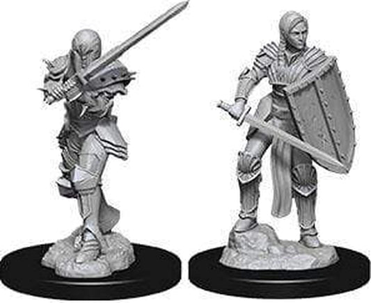 Female Human Fighter: D&D Nolzur's Marvelous Unpainted Miniatures (W9) - Loaded Dice