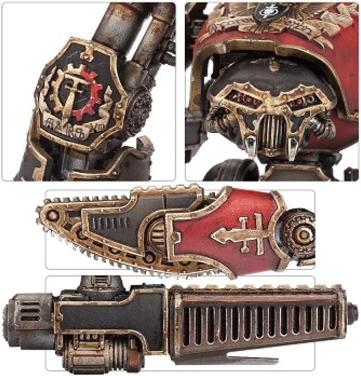 Legions Imperialis: Titan Legions Reaver Battle Titan with Melta Cannon & Chainfist - Loaded Dice
