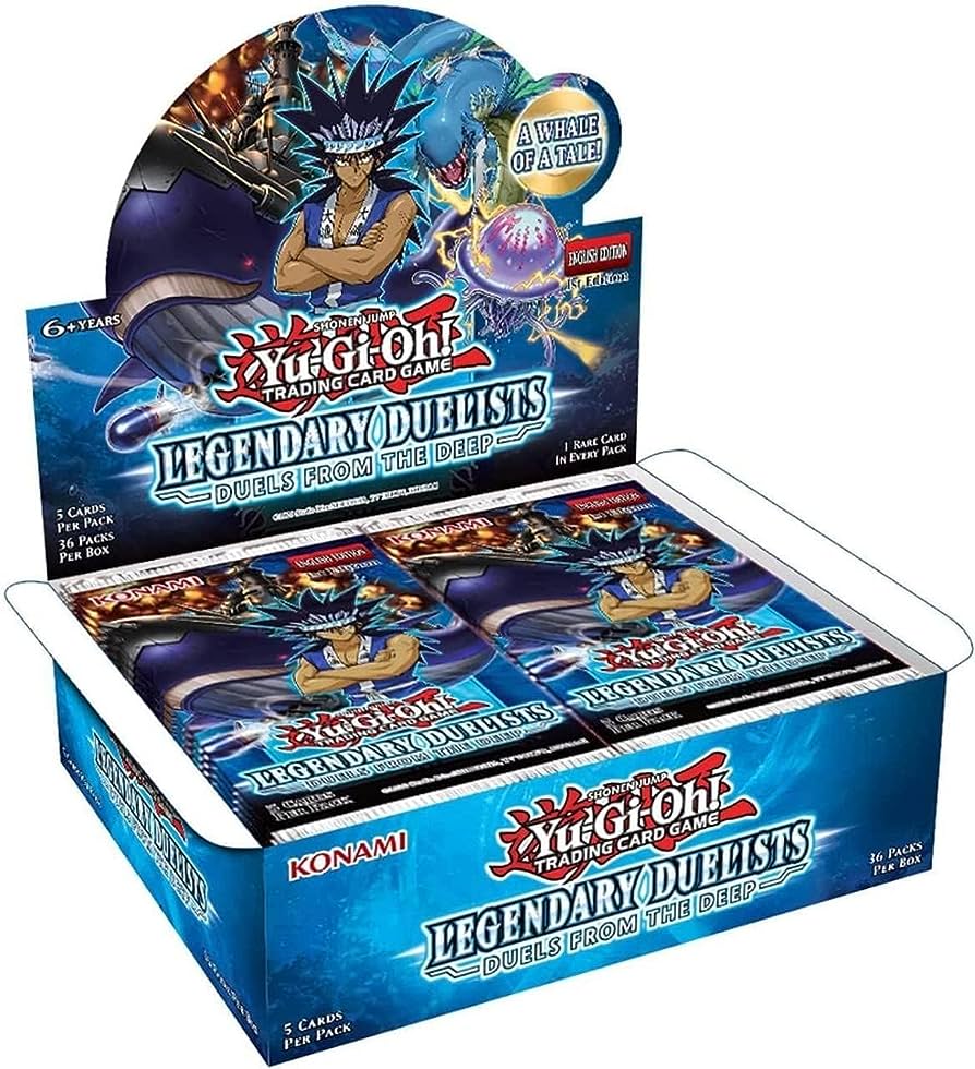 Yu-Gi-Oh! - Legendary Duelists 9 - Duels From The Deep Booster Box - Loaded Dice Barry Vale of Glamorgan CF64 3HD