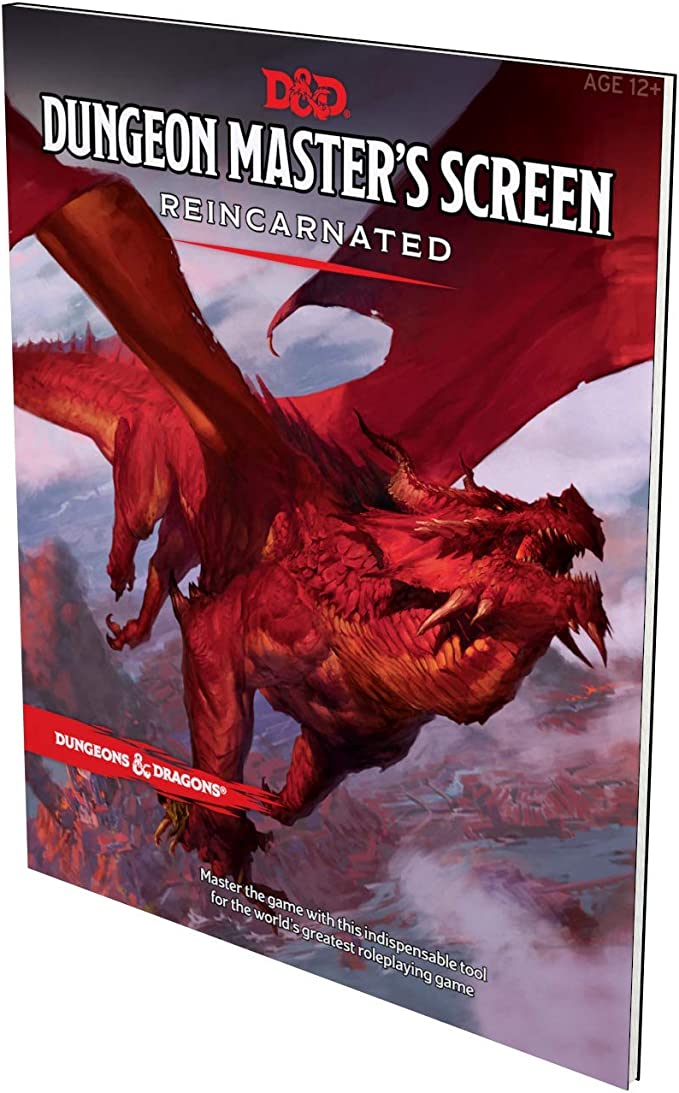 D&D RPG Dungeon Master's Screen Reincarnated - Loaded Dice Barry Vale of Glamorgan CF64 3HD