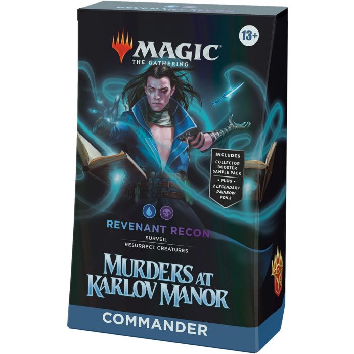 Magic: The Gathering - Murders at Karlov Manor Commander Deck - Release Date 9/2/24 - Loaded Dice Barry Vale of Glamorgan CF64 3HD
