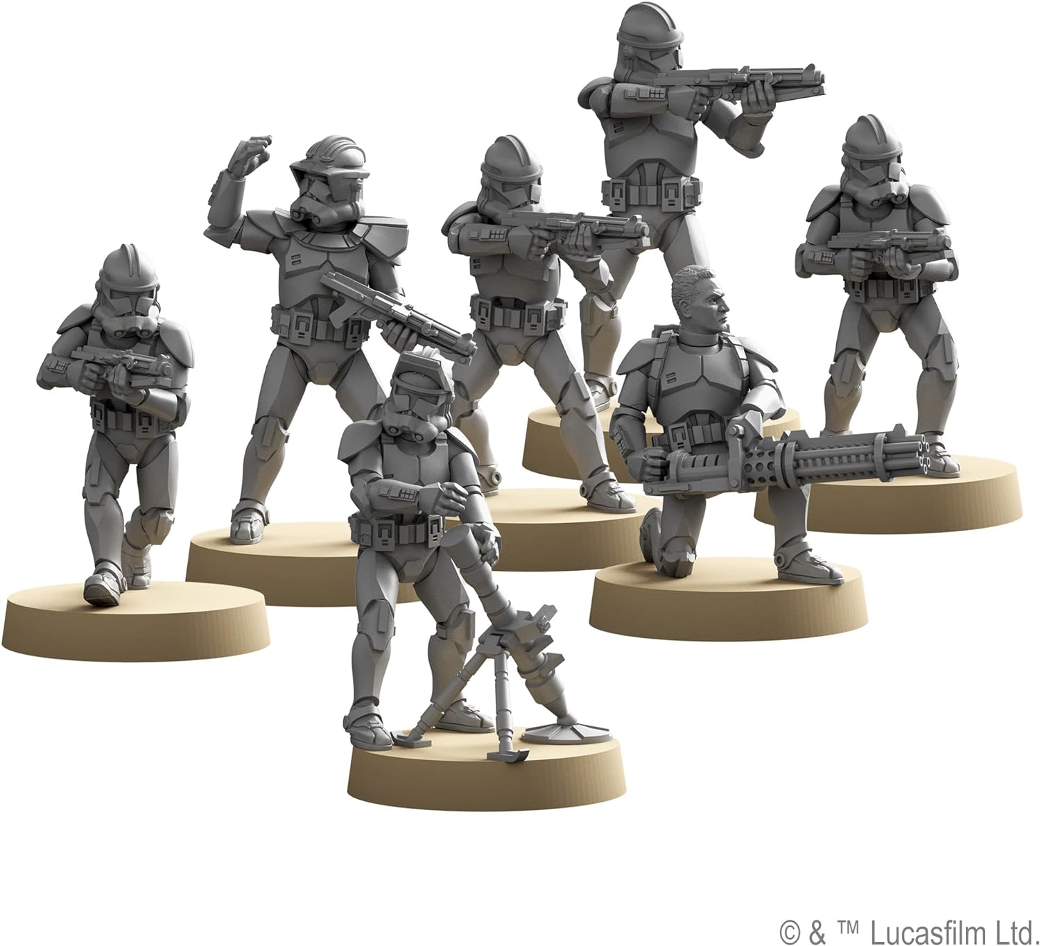 Star Wars Legion: Phase II Clone Troopers Unit Expansion - Loaded Dice