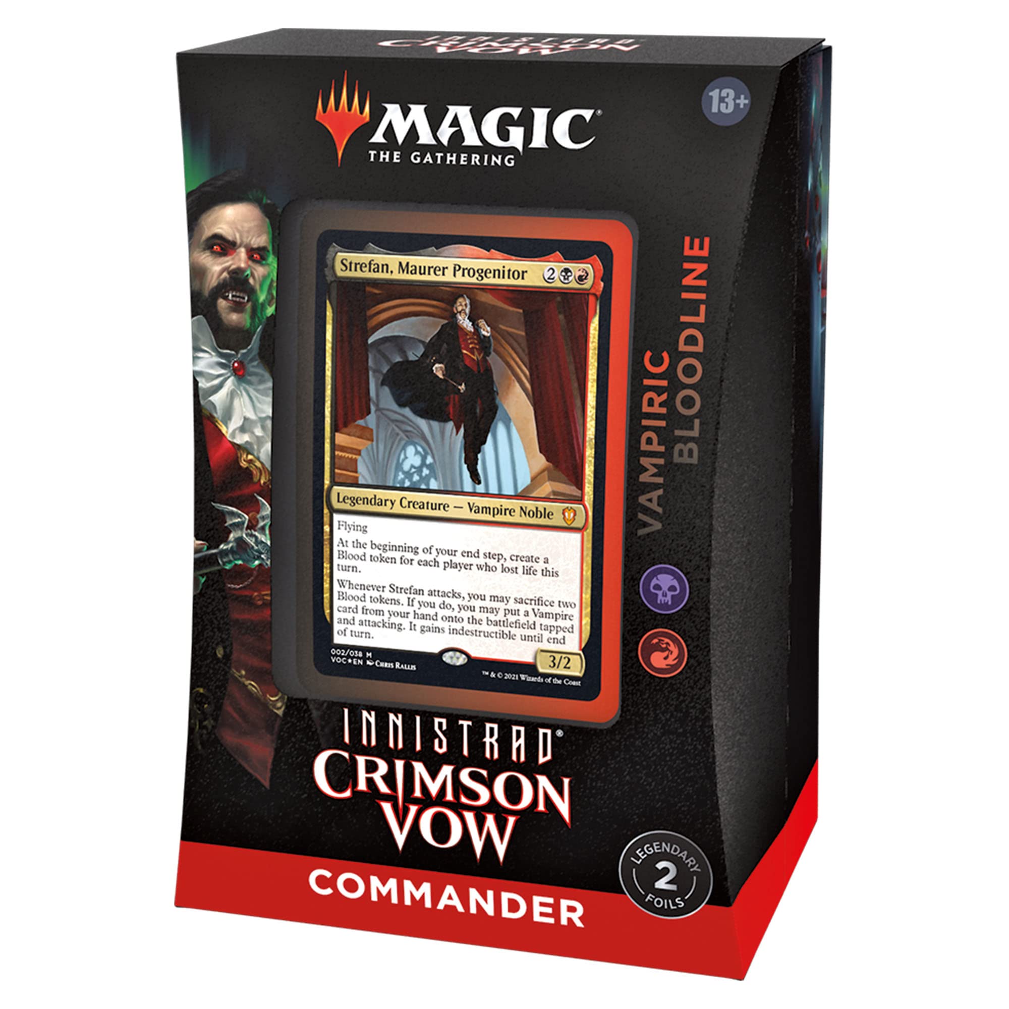 Magic: The Gathering - Innistrad Crimson Vow Commander Deck - Loaded Dice Barry Vale of Glamorgan CF64 3HD