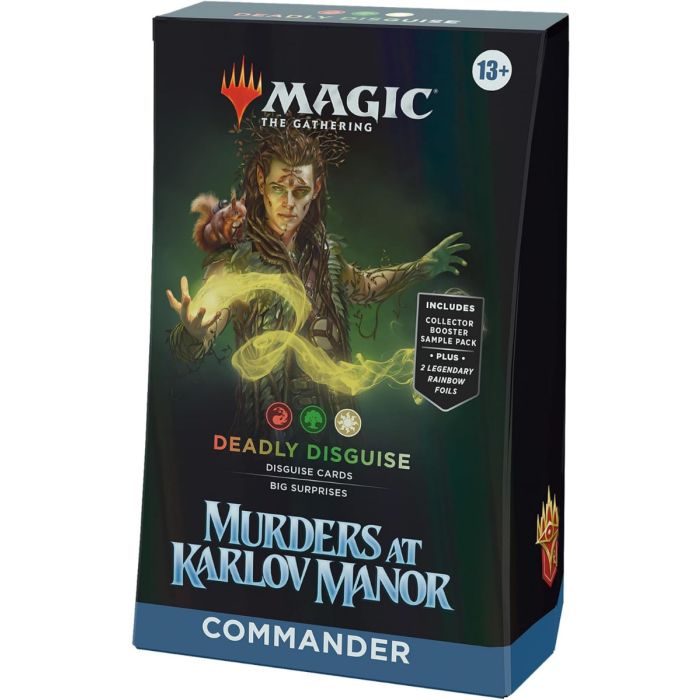 Magic: The Gathering - Murders at Karlov Manor Commander Deck - Release Date 9/2/24 - Loaded Dice Barry Vale of Glamorgan CF64 3HD