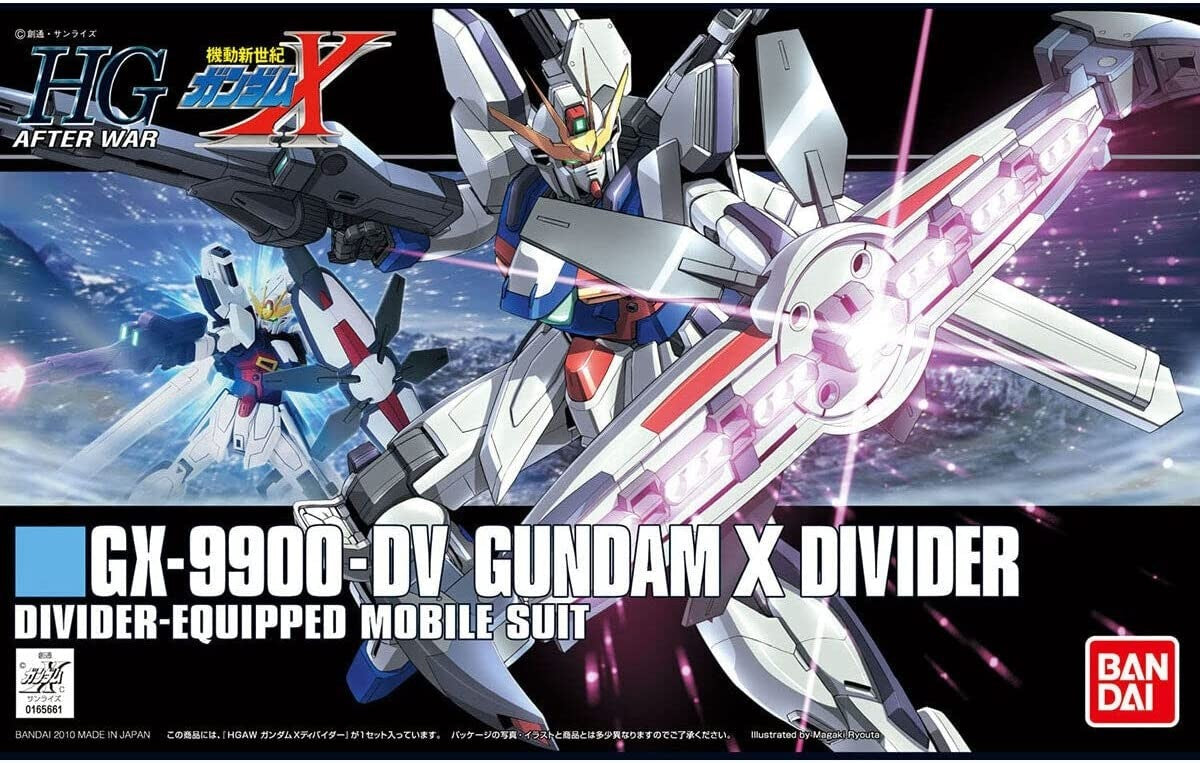 HGUC 1/144 GX-9900-DV Gundam X Divider - Loaded Dice Barry Vale of Glamorgan CF64 3HD
