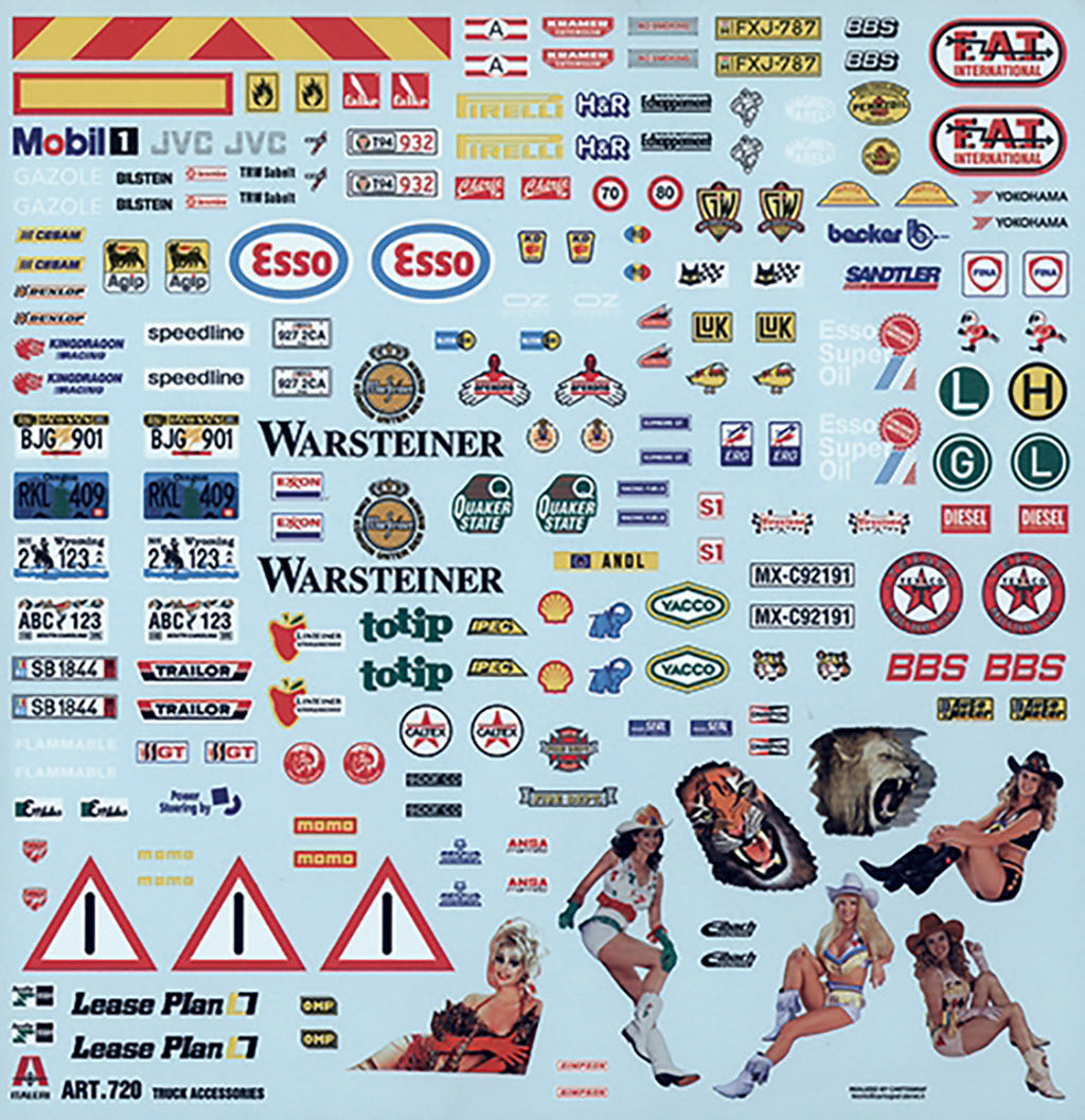 Italeri 1:24 Truck Accessories - 720