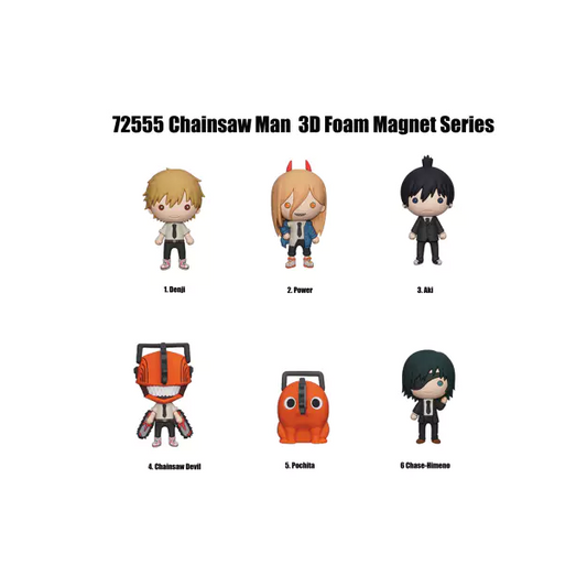 Chainsaw Man 3D Foam Magnets Series 1 - Blind Bag - Loaded Dice