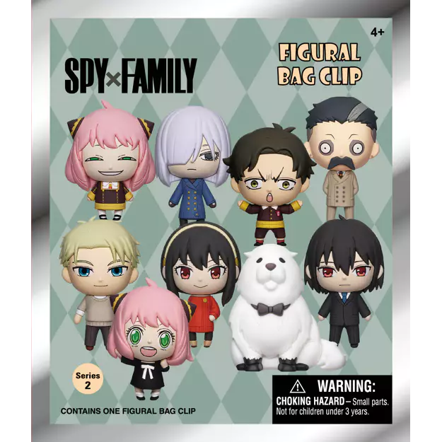 Spy Family Series 2 Bag Clips - Loaded Dice