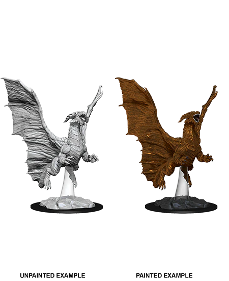 Young Copper Dragon: D&D Nolzur's Marvelous Unpainted Miniature (W8) - Loaded Dice