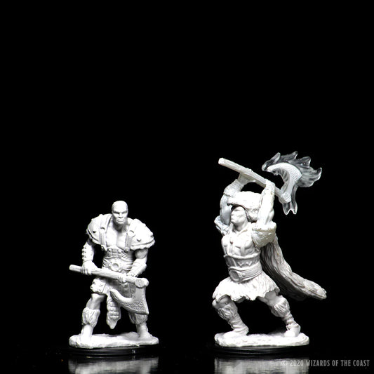 Dungeons & Dragons Nolzur's Marvelous Miniatures - Male Goliath Barbarian (W10) - Loaded Dice