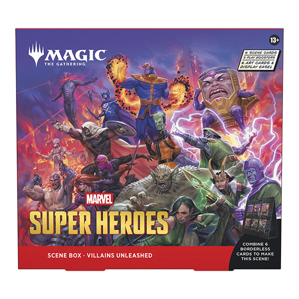 Magic The Gathering -  Marvel Super Heroes Scene Box - Villains Unleashed