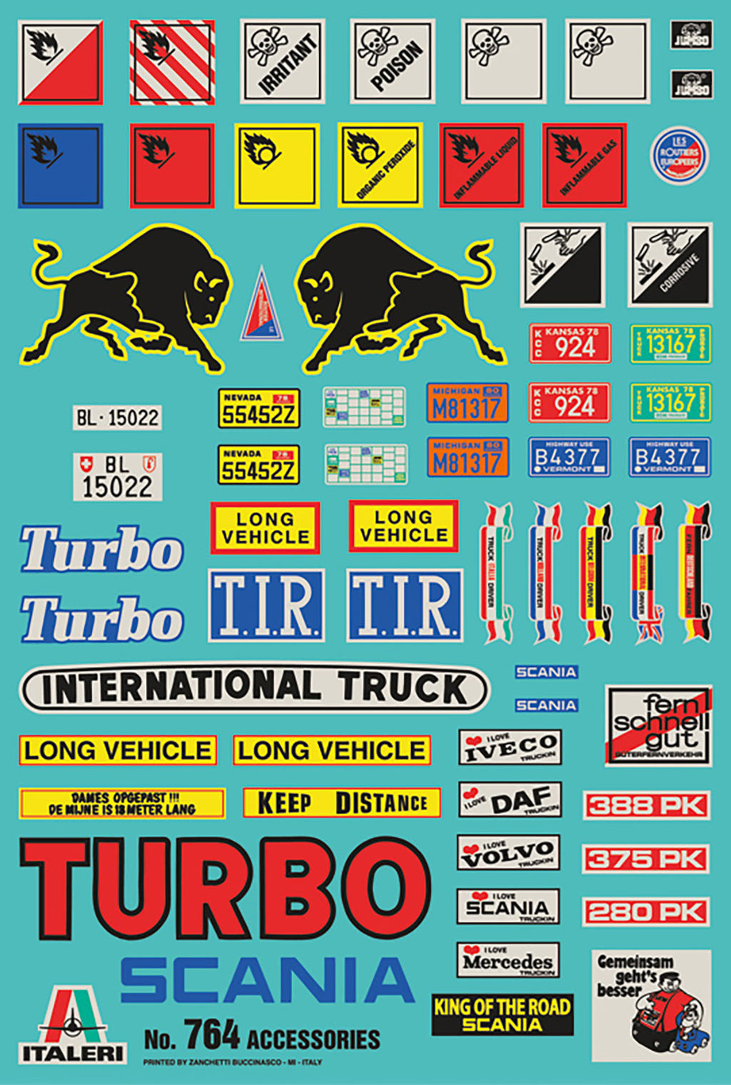 Italeri 1:24 Truck Shop Accessories - 764