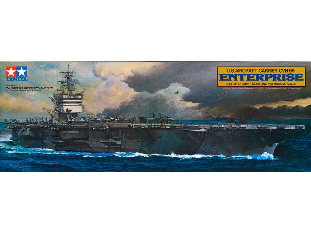 Tamiya U.S. Enterprise Aircraft Carrier - Loaded Dice
