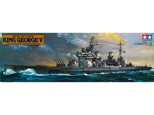 Tamiya 1/350 British King George V Battleship - Loaded Dice