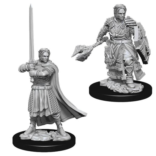 Male Human Cleric: D&D Nolzur's Marvelous Unpainted Miniatures (W8) - Loaded Dice