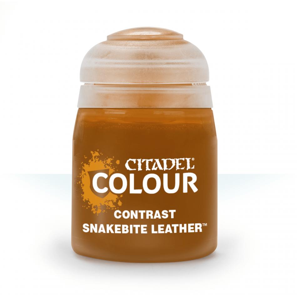 Citadel Contrast: Snakebite Leather 18ml - Loaded Dice Barry Vale of Glamorgan CF64 3HD