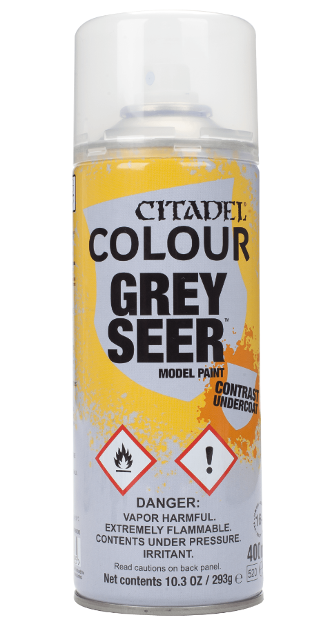 Citadel Grey Seer Spray Paint 400ml - Loaded Dice Barry Vale of Glamorgan CF64 3HD