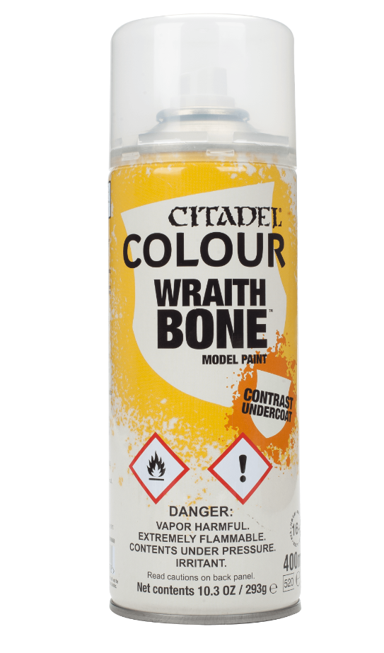 Citadel Wraithbone Spray Paint 400ml - Loaded Dice Barry Vale of Glamorgan CF64 3HD
