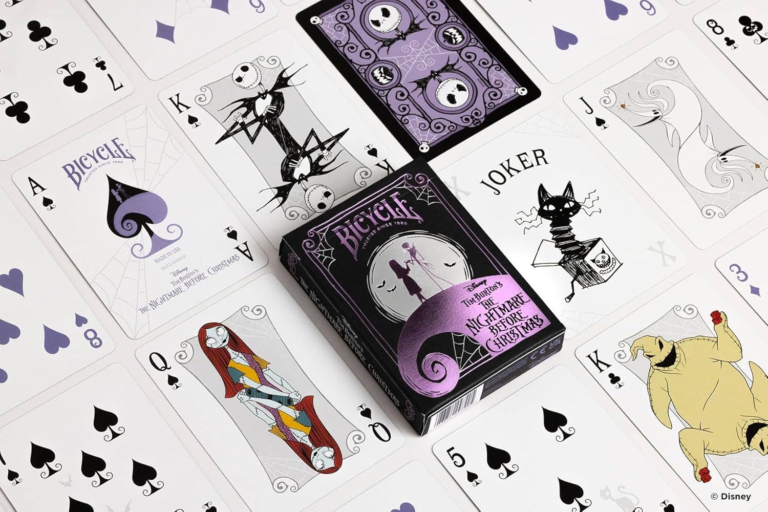 Bicycle Disney The Nightmare Before Christmas Playing Cards