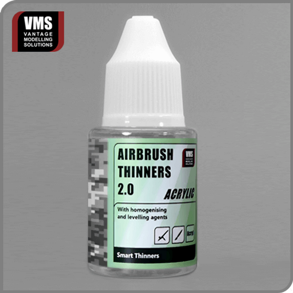 VMS Airbrush Thinner 2.0 Acrylic 30ml - Loaded Dice Barry Vale of Glamorgan CF64 3HD