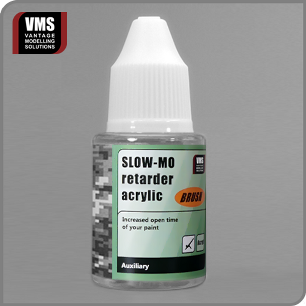 VMS Slow-Mo Retarder for Brush Acrylic 30 ml - Loaded Dice Barry Vale of Glamorgan CF64 3HD