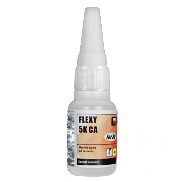 VMS FLEXY 5K CA 3D contact adhesive for 3D printed models 20g - Loaded Dice Barry Vale of Glamorgan CF64 3HD
