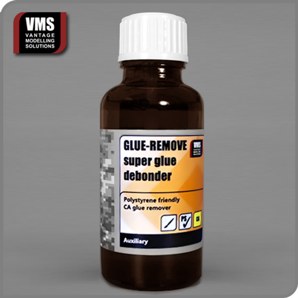 VMS Glue-Remove CA Debonder 30ml - Loaded Dice Barry Vale of Glamorgan CF64 3HD