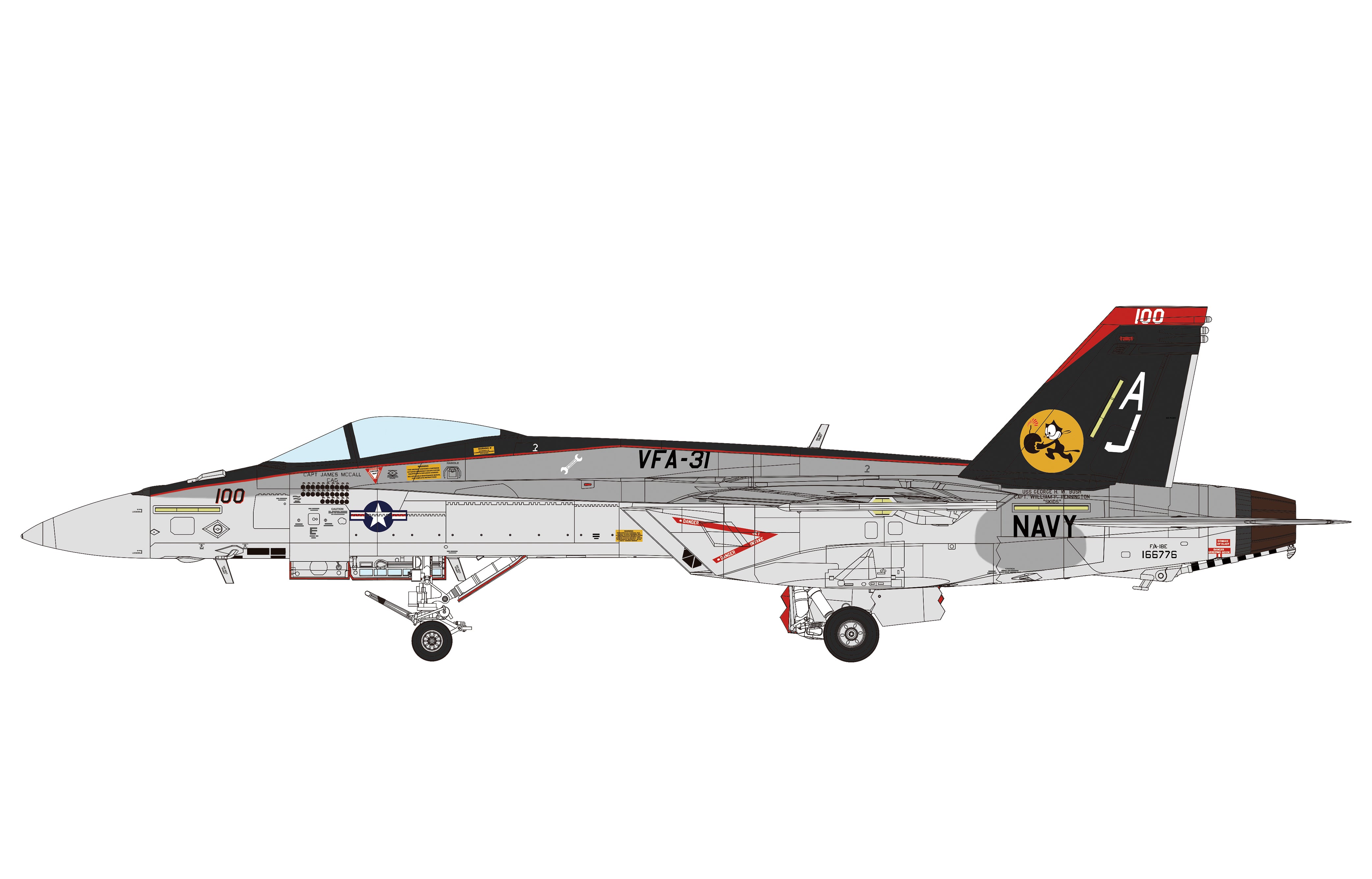 MENG F/A-18E Super Hornet - Loaded Dice Barry Vale of Glamorgan CF64 3HD