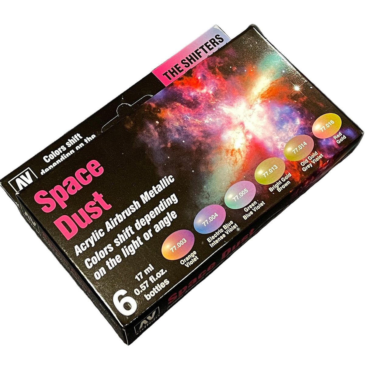 Vallejo Space Dust Paint Set - Loaded Dice