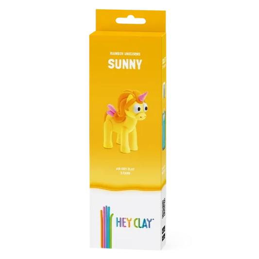 HEY CLAY Unicorn Claymates Sunny (3 Cans) - Loaded Dice