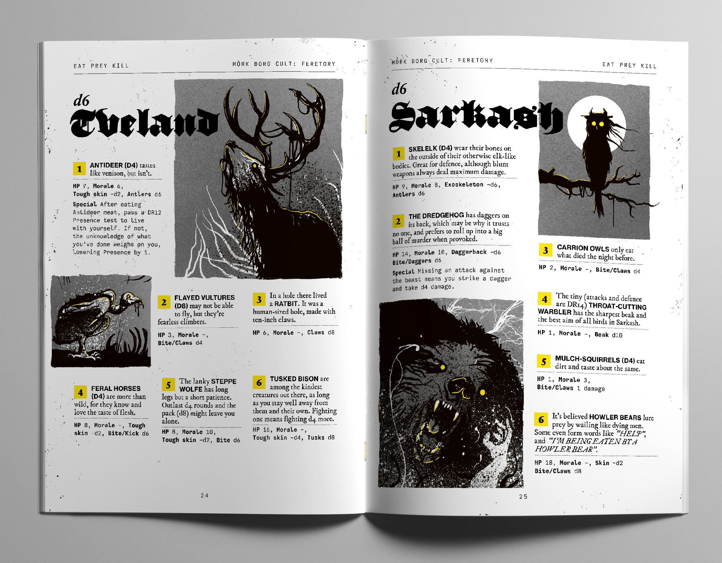 MORK BORG: Cult: Feretory - Loaded Dice