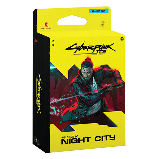 Cyberpunk TCG - Welcome to Night City Starter Deck – Embracing Power - Loaded Dice