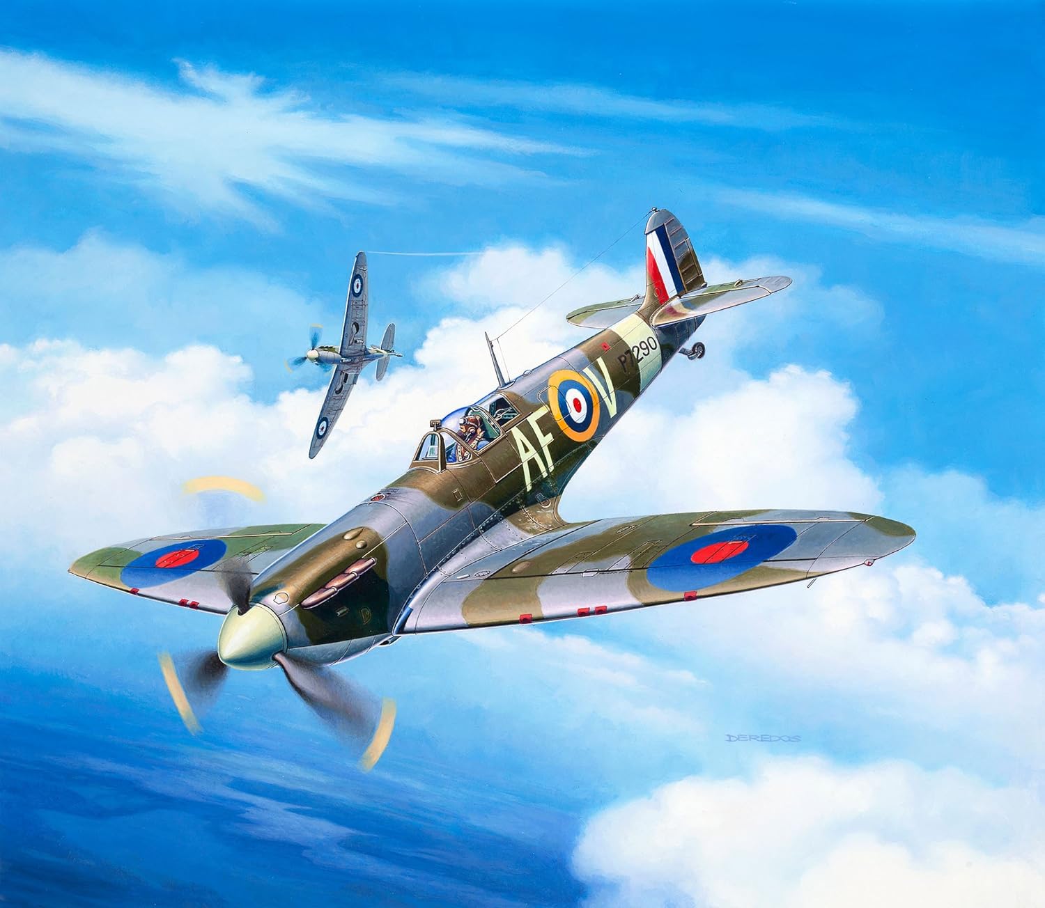 Revell Spitfire Mk.IIa (1:72) - Loaded Dice