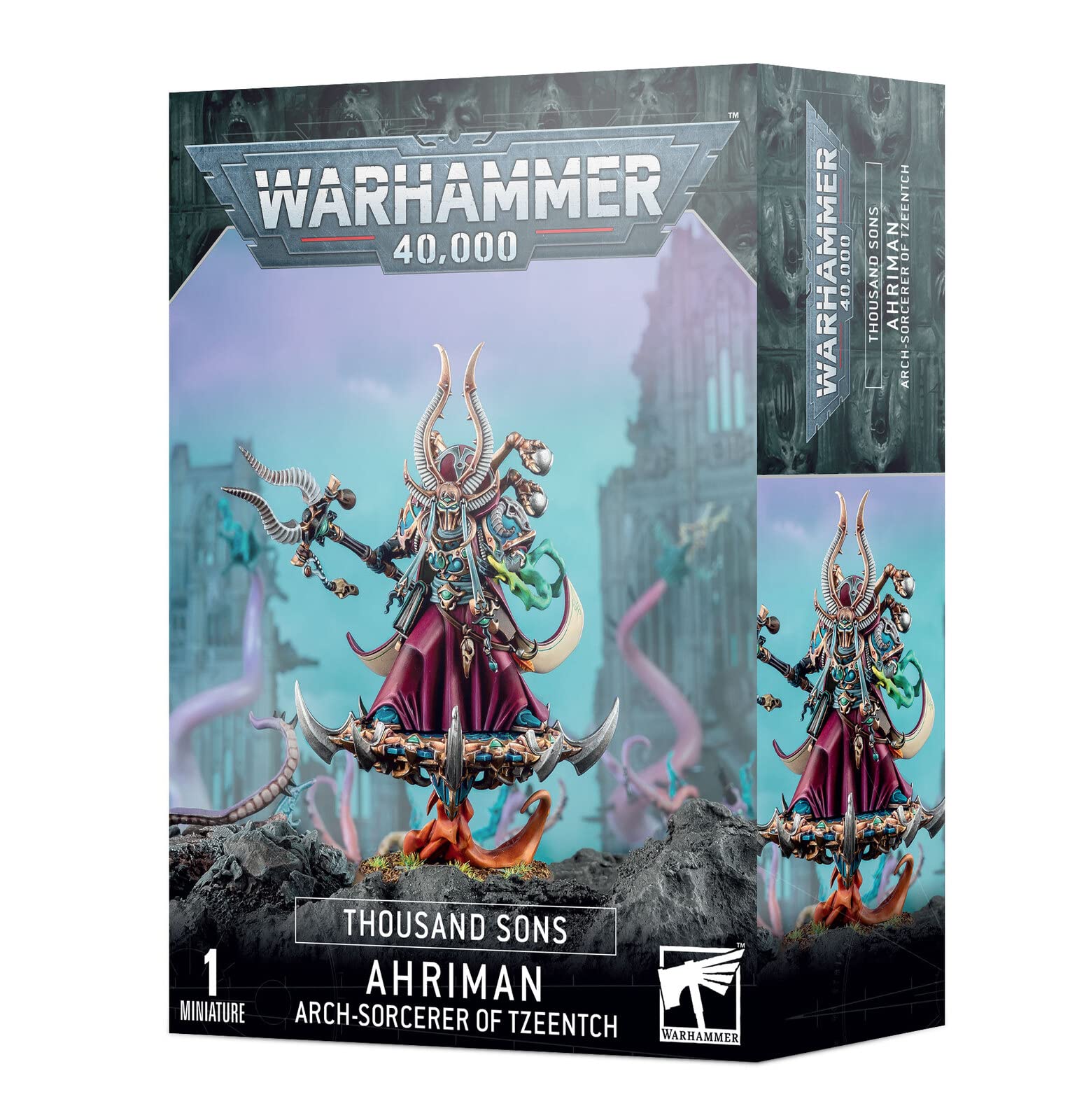 Thousand Sons: Ahriman Arch-Sorcerer of Tzeentch - Loaded Dice
