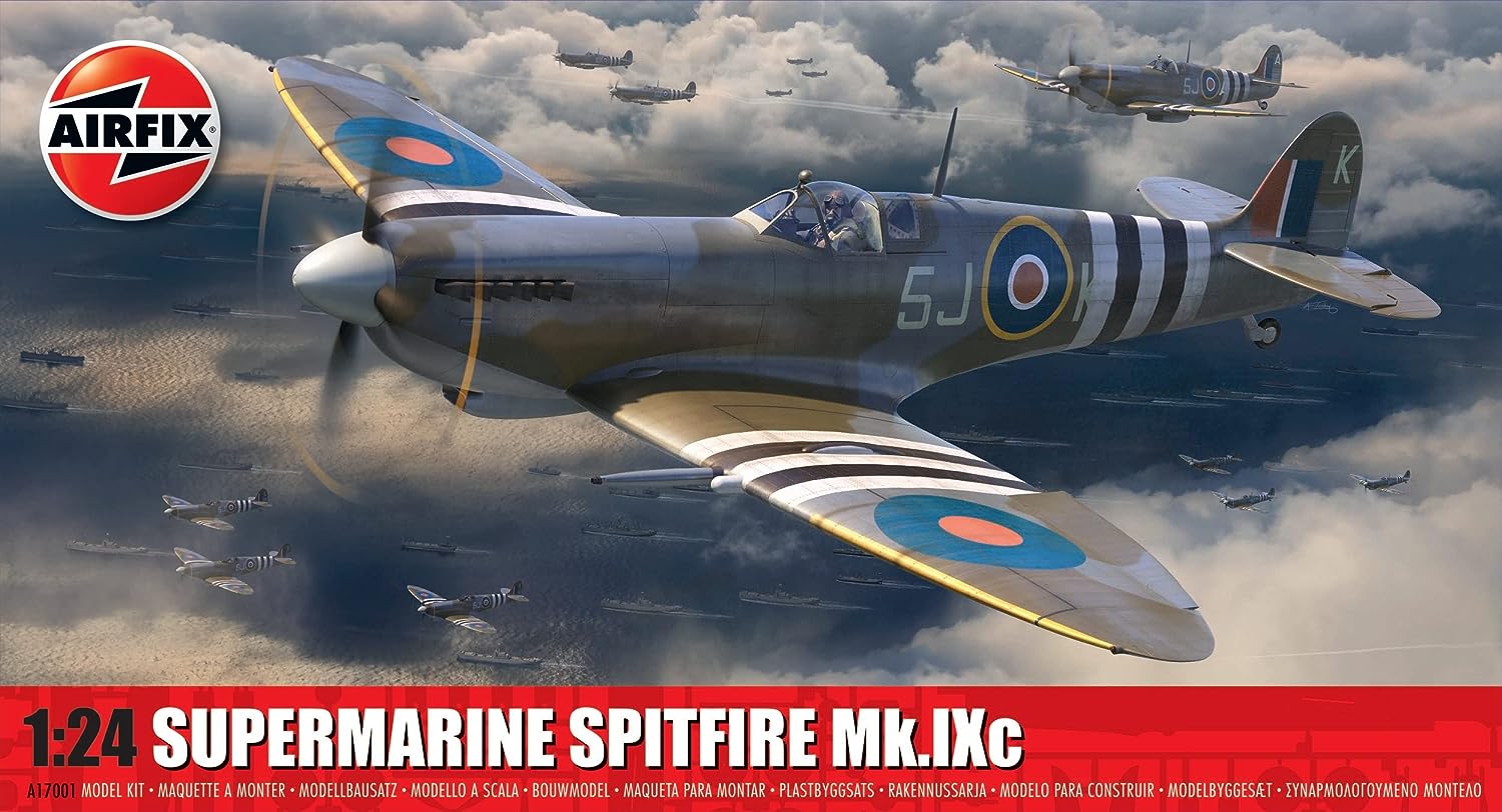 Supermarine Spitfire Mk Ixc (1:24) - Loaded Dice Barry Vale of Glamorgan CF64 3HD