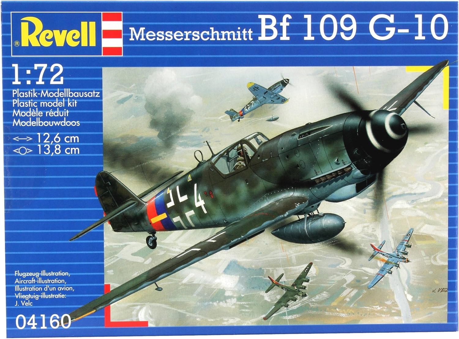 Revell Messerschmitt Bf 109 G-10 (1:72) - Loaded Dice Barry Vale of Glamorgan CF64 3HD
