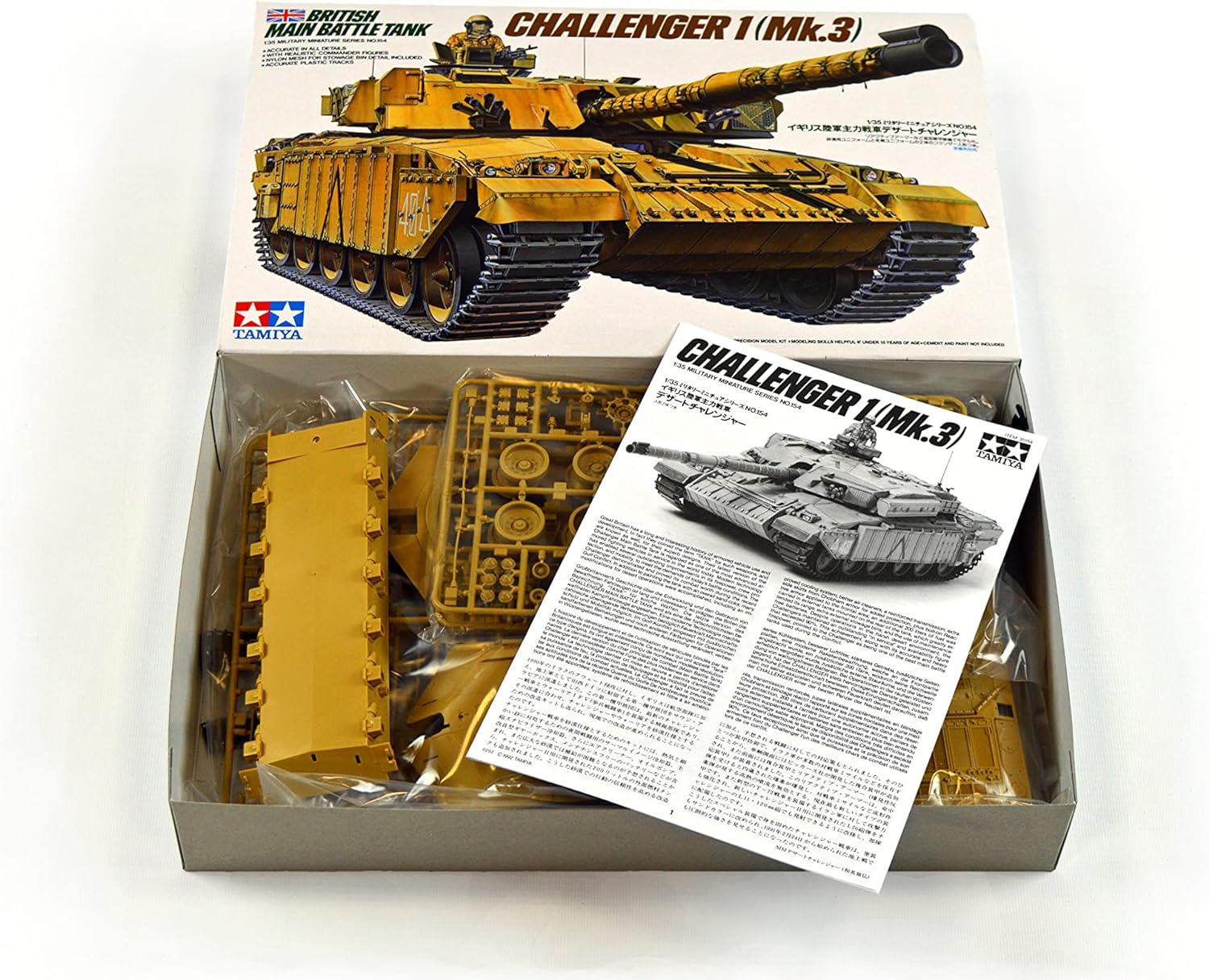 Tamiya 1:35 British Challenger 1 Mk.3 - 35154 - Loaded Dice