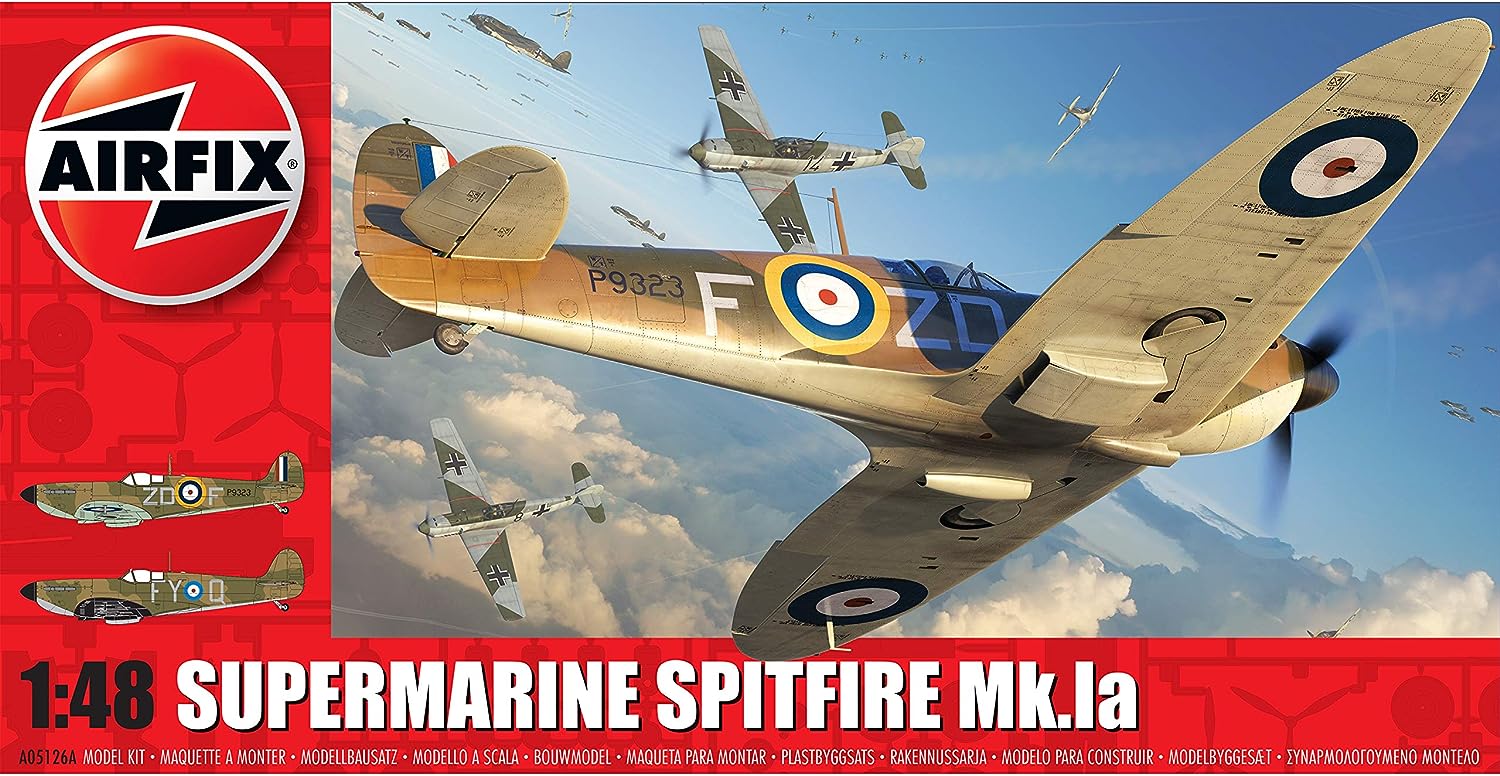 Supermarine Spitfire Mk 1 a (1:48) - Loaded Dice Barry Vale of Glamorgan CF64 3HD