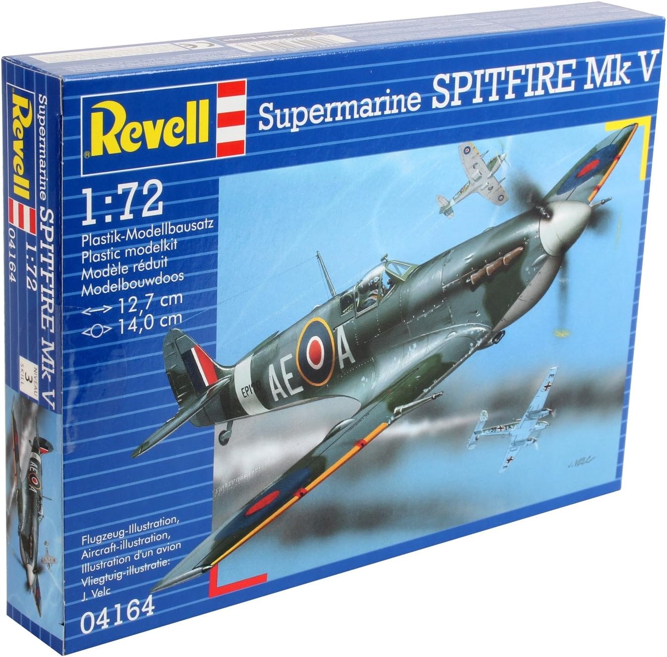 Revell Spitfire Mk.V (1:72) - Loaded Dice Barry Vale of Glamorgan CF64 3HD