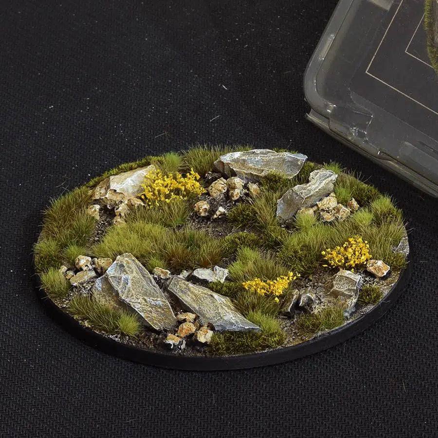 Gamers Grass Battle Ready Bases Highland Oval 120mm (x1) - Loaded Dice