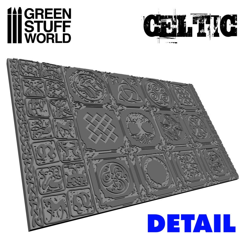 Green Stuff World Rolling Pin Celtic - Loaded Dice Barry Vale of Glamorgan CF64 3HD