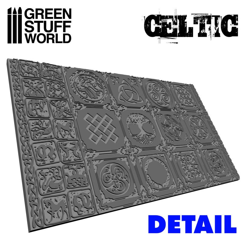 Green Stuff World Rolling Pin Celtic - Loaded Dice