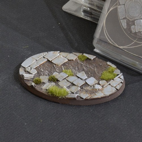 Gamers Grass Battle Ready Bases - Temple Oval 105mm (x1) - Loaded Dice