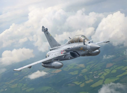Italeri 1:72 Rafale B Two-Seat French Fighter Aircraft - 90092