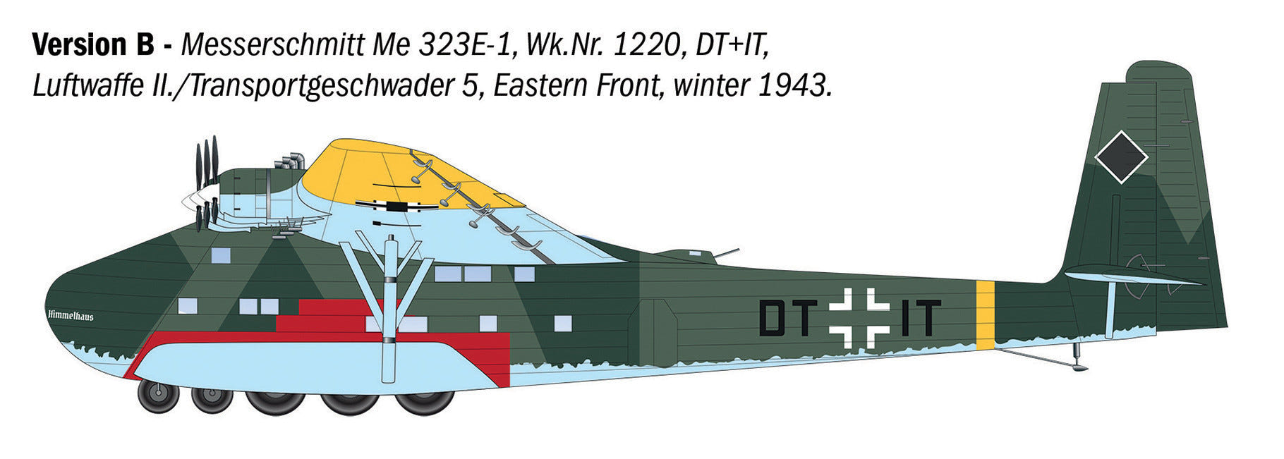 Italeri 1:72 Messerschmitt Me 323 Gigant - 90104