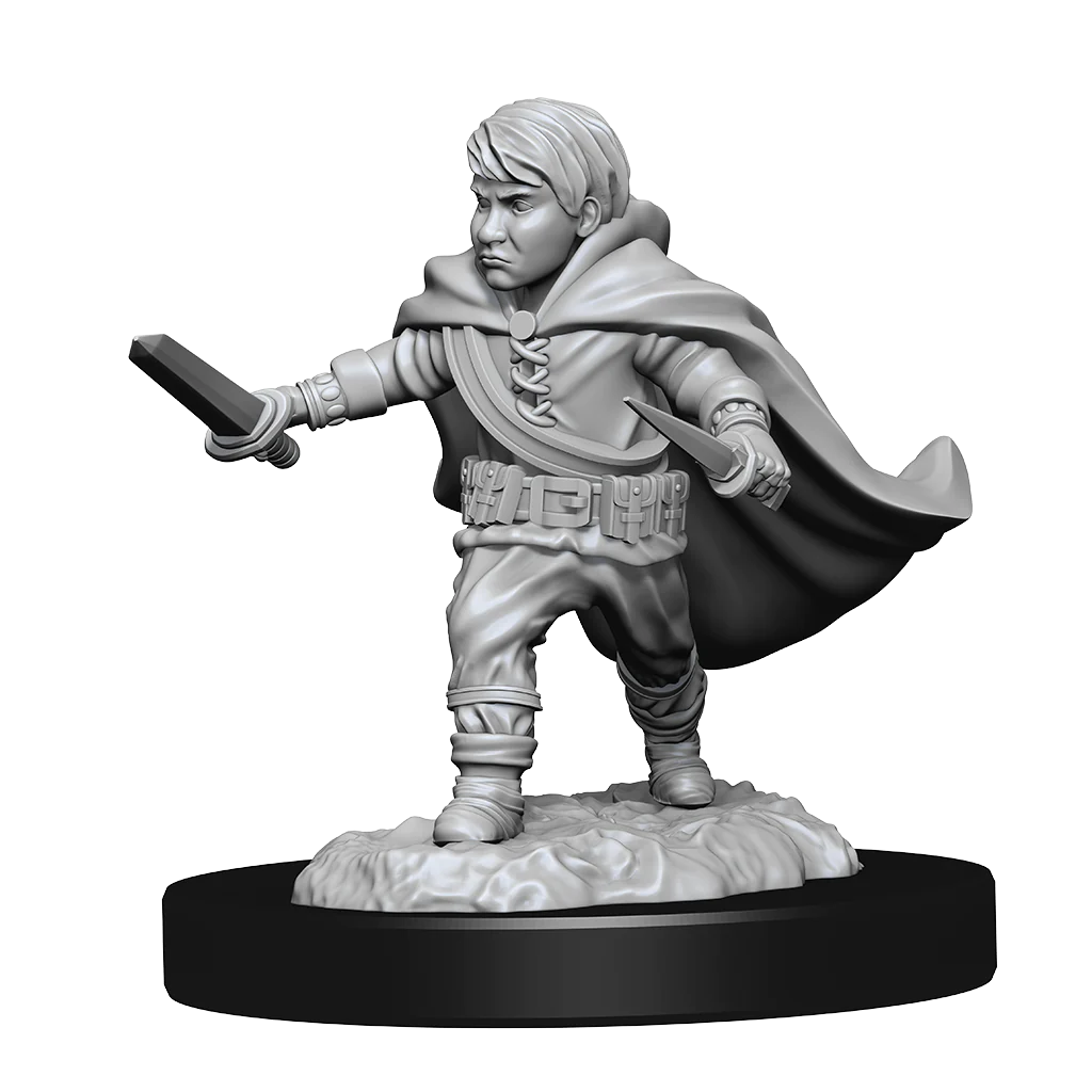 Halfling Male Rogue: D&D Nolzur's Marvelous Unpainted Miniatures (W1) 100D&D - Loaded Dice