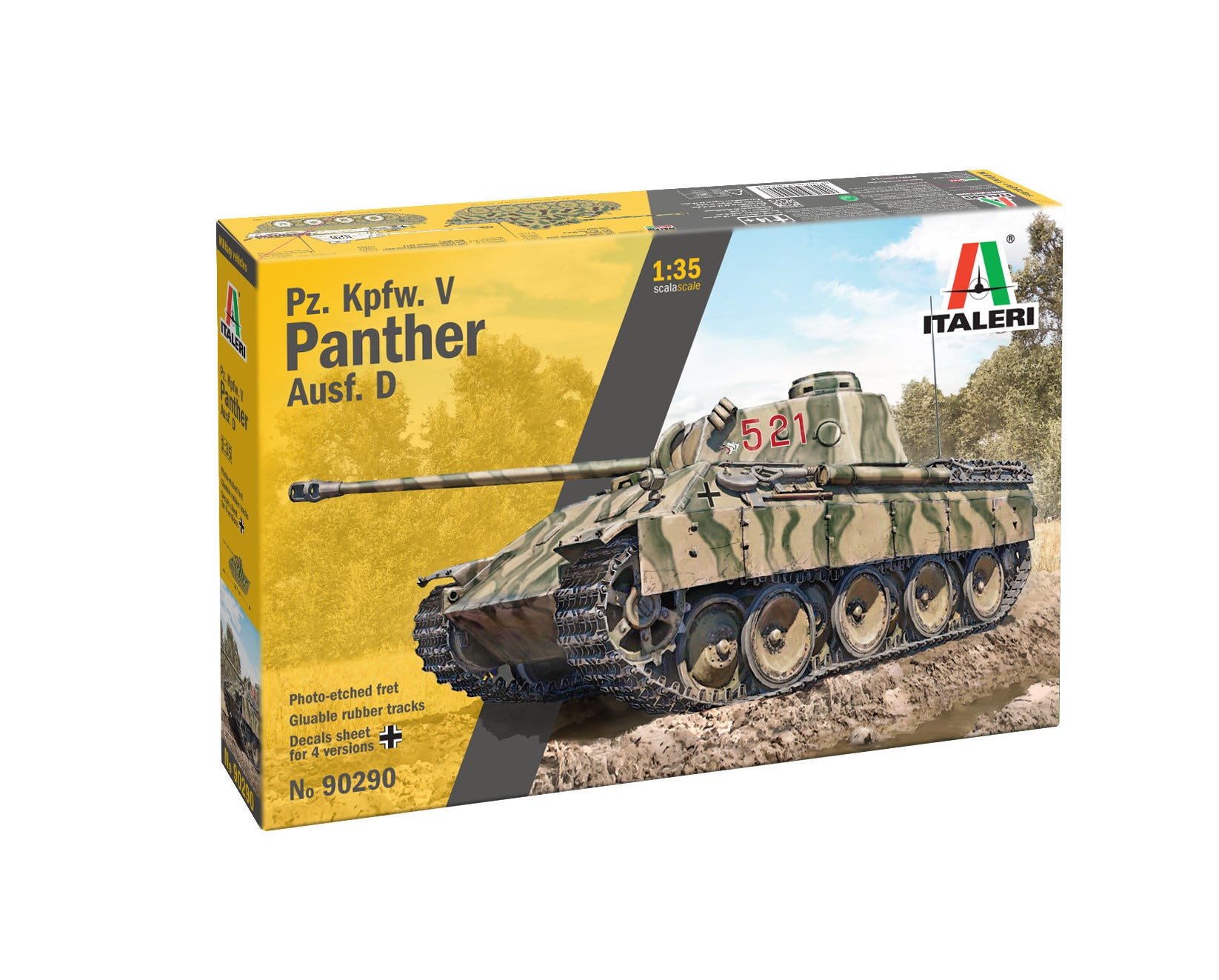 Italeri 1:35 Pz.Kpfw. V Panther Ausf. D - 90290