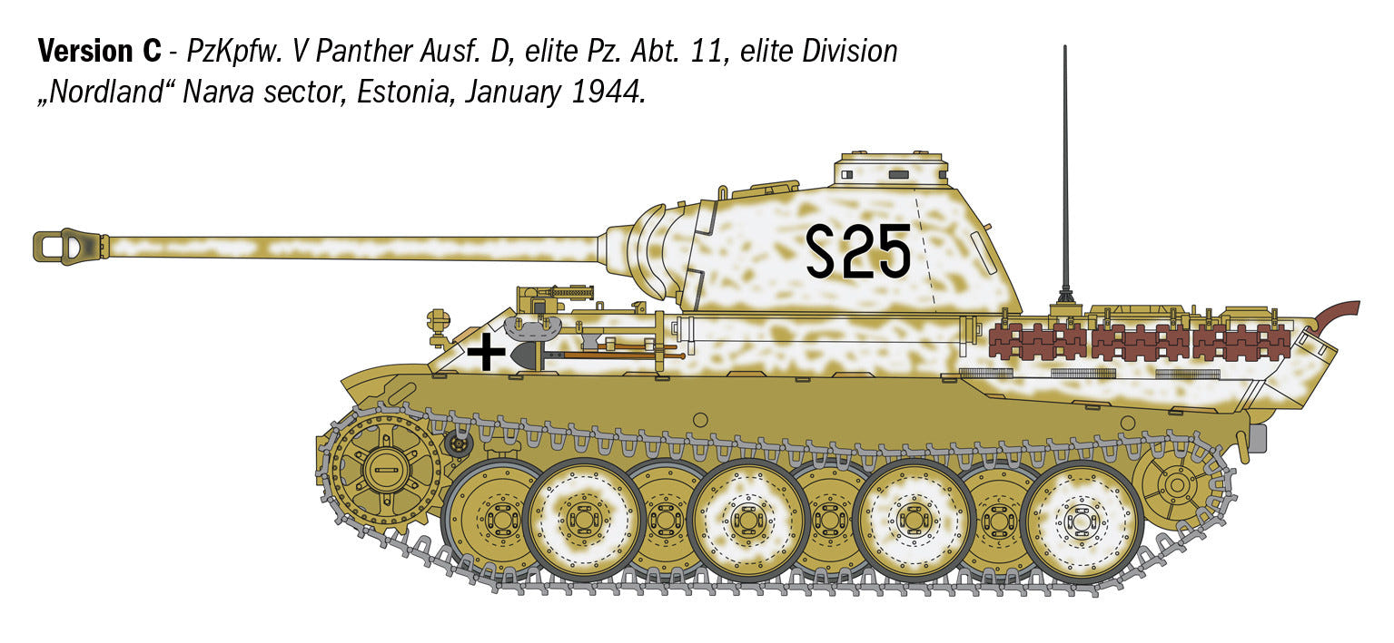 Italeri 1:35 Pz.Kpfw. V Panther Ausf. D - 90290
