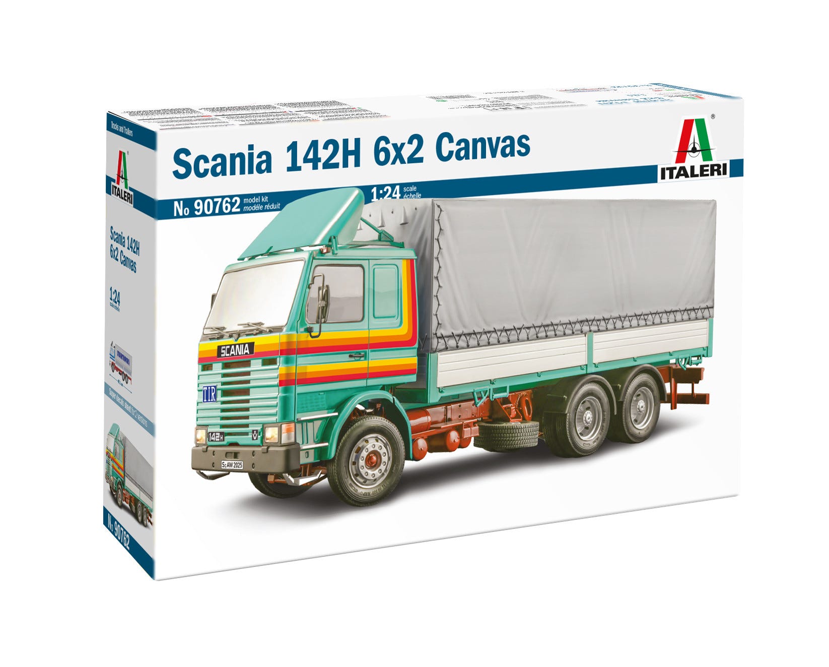 Italeri 1:24 Scania 142H 6x2 Canvas - 90762