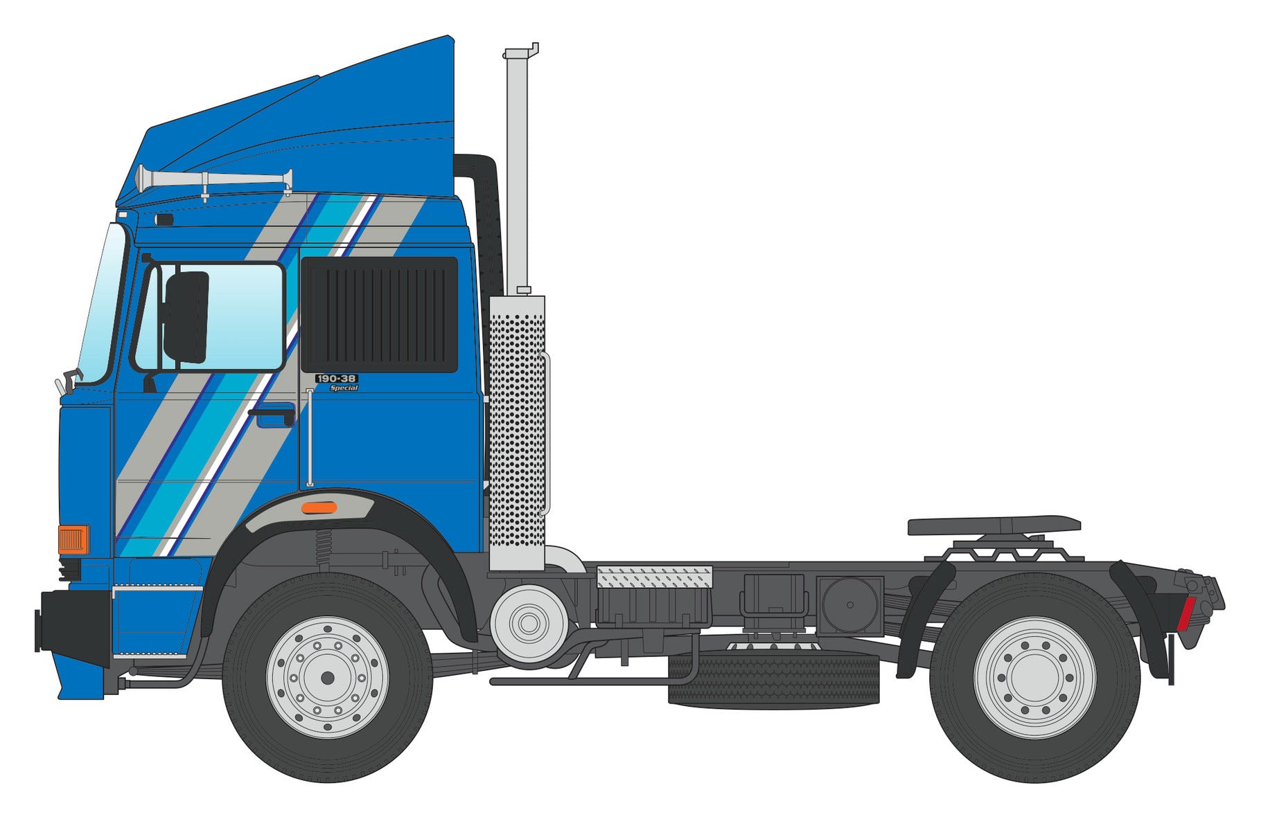 Italeri 1:24 Iveco Fiat 190.38 Cowboy Truck - 90767